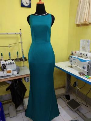 Gaun pesta mermaid - Hasil Jahit