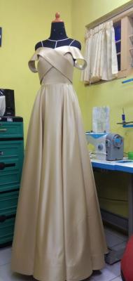 Gaun pesta - Hasil Jahit