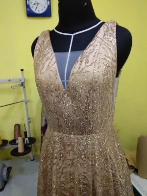 Gaun pesta - Hasil Jahit