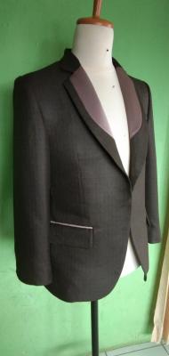 Jas kombinasi  - Hasil Jahit